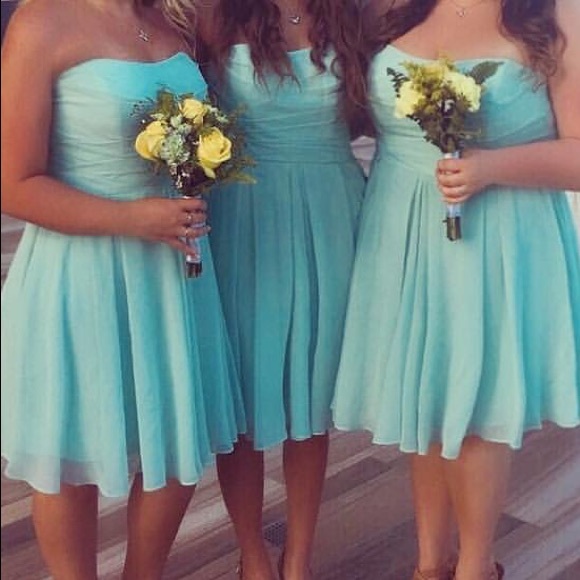 David’s Bridal Bridesmaids Dress - Picture 3 of 4